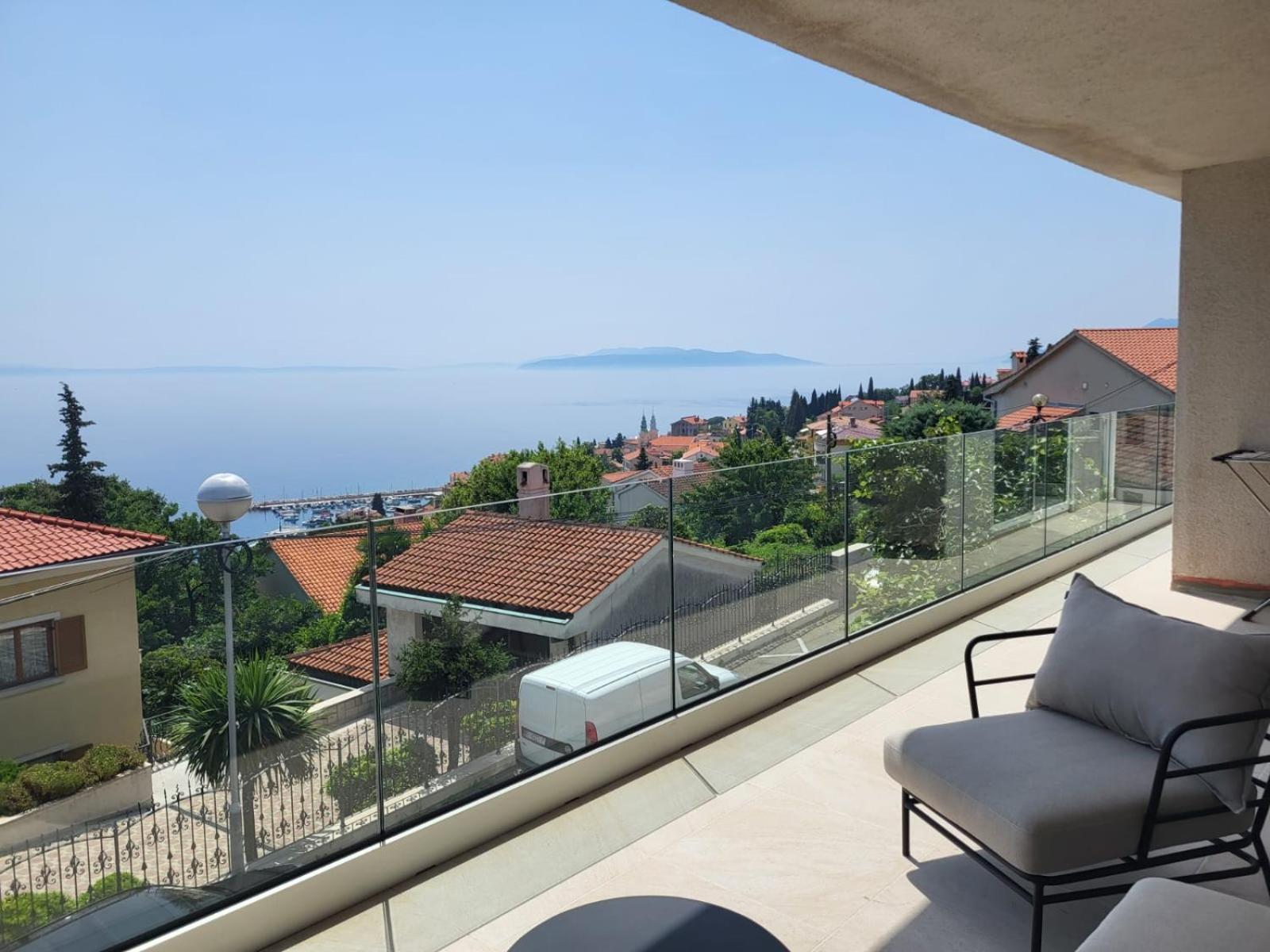Apartman Premium With Beautiful Sea View, Short Walk To The Sea Opatija